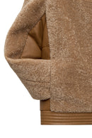 Prag Kadın Hardal Kapüşonlu Teddy Deri Mont | Derimod Prag Kadın Hardal Kapüşonlu Teddy Deri Mont | Derimod