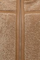 Prag Kadın Hardal Kapüşonlu Teddy Deri Mont | Derimod Prag Kadın Hardal Kapüşonlu Teddy Deri Mont | Derimod