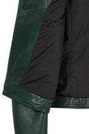 Egoist Kadın Yeşil Kısa Biker Deri Ceket | Derimod Egoist Kadın Yeşil Kısa Biker Deri Ceket | Derimod