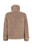 Kitzbuhel Kadın Vizon Teddy Mont | Derimod Kitzbuhel Kadın Vizon Teddy Mont | Derimod