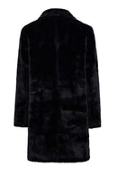 Alaska Kadın Siyah Teddy Kaban | Derimod Alaska Kadın Siyah Teddy Kaban | Derimod