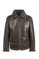 Zurich Erkek Gri Teddy Mont | Derimod Zurich Erkek Gri Teddy Mont | Derimod