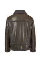 Zurich Erkek Gri Teddy Mont | Derimod Zurich Erkek Gri Teddy Mont | Derimod