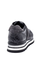 Erkek Deri Kroko Sneaker | Derimod Erkek Deri Kroko Sneaker | Derimod