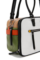Women's White Long Strap Shoulder Bag | Derimod Women's White Long Strap Shoulder Bag | Derimod