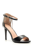 Kadın Taşlı Topuklu Ayakkabı | Derimod Kadın Taşlı Topuklu Ayakkabı | Derimod