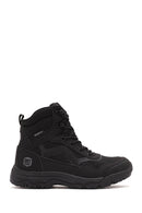 Derimod Dry Men's Black Lace-Up Waterproof Outdoor Boots | Derimod Derimod Dry Men's Black Lace-Up Waterproof Outdoor Boots | Derimod