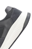 Derimod Zero Erkek Gri Kalın Tabanlı Bağcıklı Kumaş Sneaker | Derimod Derimod Zero Erkek Gri Kalın Tabanlı Bağcıklı Kumaş Sneaker | Derimod