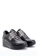 Women's Wedge Heeled Leather Shoes | Derimod Women's Wedge Heeled Leather Shoes | Derimod