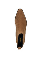 Geox Kadın Taba D Texica Kalın Topuklu Süet Deri Chelsea Bot | Derimod Geox Kadın Taba D Texica Kalın Topuklu Süet Deri Chelsea Bot | Derimod