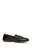Geox Kadın Siyah Palmaria Deri Loafer | Derimod Geox Kadın Siyah Palmaria Deri Loafer | Derimod