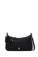 Woman Black Printed Shoulder Bag | Derimod Woman Black Printed Shoulder Bag | Derimod