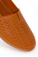 Kadın Taba Deri Konfor Loafer | Derimod Kadın Taba Deri Konfor Loafer | Derimod