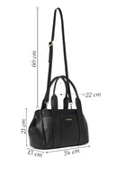 Women's Black Long Strap Shoulder Bag | Derimod Women's Black Long Strap Shoulder Bag | Derimod