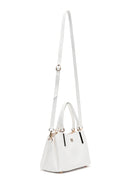 Women's White Long Strap Shoulder Bag | Derimod Women's White Long Strap Shoulder Bag | Derimod
