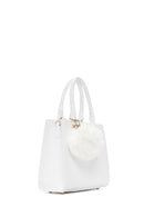 Women's White Long Strap Accessory Handbag | Derimod Women's White Long Strap Accessory Handbag | Derimod