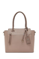 Kadın Bej Uzun Askılı Kol Çantası | Derimod Kadın Bej Uzun Askılı Kol Çantası | Derimod