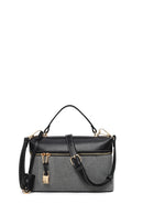 Kadın Siyah Uzun Askılı Kol Çantası | Derimod Kadın Siyah Uzun Askılı Kol Çantası | Derimod