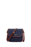 Kadın Lacivert Uzun Askılı Çapraz Çanta | Derimod Kadın Lacivert Uzun Askılı Çapraz Çanta | Derimod