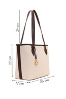 Woman Cream Shoulder Bag | Derimod Woman Cream Shoulder Bag | Derimod