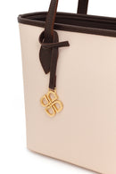 Woman Cream Shoulder Bag | Derimod Woman Cream Shoulder Bag | Derimod