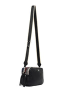 Kadın Siyah Uzun Askılı Çapraz Çanta | Derimod Kadın Siyah Uzun Askılı Çapraz Çanta | Derimod