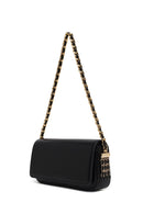 Kadın Siyah Zincir Askılı Omuz Çantası | Derimod Kadın Siyah Zincir Askılı Omuz Çantası | Derimod