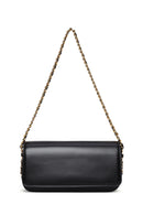 Kadın Siyah Zincir Askılı Omuz Çantası | Derimod Kadın Siyah Zincir Askılı Omuz Çantası | Derimod