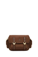 Kadın Kahverengi Kumaş Çapraz Çanta | Derimod Kadın Kahverengi Kumaş Çapraz Çanta | Derimod