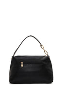 Kadın Siyah Uzun Askılı Omuz Çantası | Derimod Kadın Siyah Uzun Askılı Omuz Çantası | Derimod