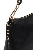 Kadın Siyah Uzun Askılı Omuz Çantası | Derimod Kadın Siyah Uzun Askılı Omuz Çantası | Derimod