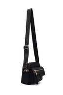 Women's Black Long Strap Crossbody Bag | Derimod Women's Black Long Strap Crossbody Bag | Derimod