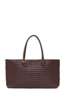 Women's Brown Braided Charm Shoulder Bag | Derimod Women's Brown Braided Charm Shoulder Bag | Derimod