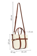 Woman Beige Long-Strap Shoulder Bag | Derimod Woman Beige Long-Strap Shoulder Bag | Derimod