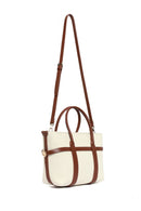 Woman Beige Long-Strap Shoulder Bag | Derimod Woman Beige Long-Strap Shoulder Bag | Derimod