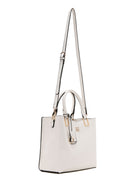 Women's Ecru Long Shoulder Bag | Derimod Women's Ecru Long Shoulder Bag | Derimod