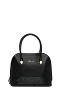 Woman Black Long-Strap Classic Shoulder Bag | Derimod Woman Black Long-Strap Classic Shoulder Bag | Derimod