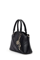 Kadın Siyah Uzun Askılı Aksesuarlı Kol Çantası | Derimod Kadın Siyah Uzun Askılı Aksesuarlı Kol Çantası | Derimod