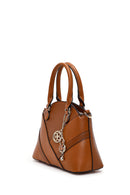 Kadın Taba Uzun Askılı Aksesuarlı Kol Çantası | Derimod Kadın Taba Uzun Askılı Aksesuarlı Kol Çantası | Derimod