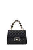 Women's Black Long Strap Quilted Handbag | Derimod Women's Black Long Strap Quilted Handbag | Derimod