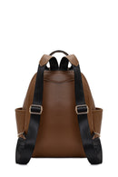 Kadın Vizon Baskılı Sırt Çantası | Derimod Kadın Vizon Baskılı Sırt Çantası | Derimod