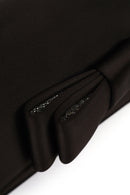 Kadın Siyah Uzun Zincir Askılı Mini Kol Çantası | Derimod Kadın Siyah Uzun Zincir Askılı Mini Kol Çantası | Derimod