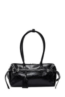 Kadın Siyah Aksesuarlı Omuz Çantası | Derimod Kadın Siyah Aksesuarlı Omuz Çantası | Derimod