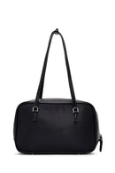 Kadın Siyah Aksesuarlı Omuz Çantası | Derimod Kadın Siyah Aksesuarlı Omuz Çantası | Derimod