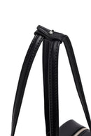 Kadın Siyah Aksesuarlı Omuz Çantası | Derimod Kadın Siyah Aksesuarlı Omuz Çantası | Derimod