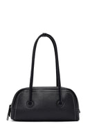 Kadın Siyah Aksesuarlı Kol Çantası | Derimod Kadın Siyah Aksesuarlı Kol Çantası | Derimod