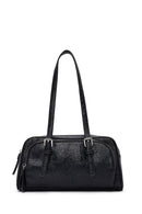 Kadın Siyah Aksesuarlı Omuz Çantası | Derimod Kadın Siyah Aksesuarlı Omuz Çantası | Derimod