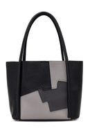 Kadın Siyah Baskılı Omuz Çantası | Derimod Kadın Siyah Baskılı Omuz Çantası | Derimod