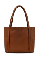Women's Tan Printed Shoulder Bag | Derimod Women's Tan Printed Shoulder Bag | Derimod