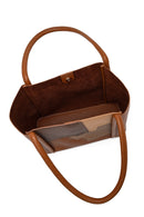 Kadın Taba Baskılı Omuz Çantası | Derimod Kadın Taba Baskılı Omuz Çantası | Derimod